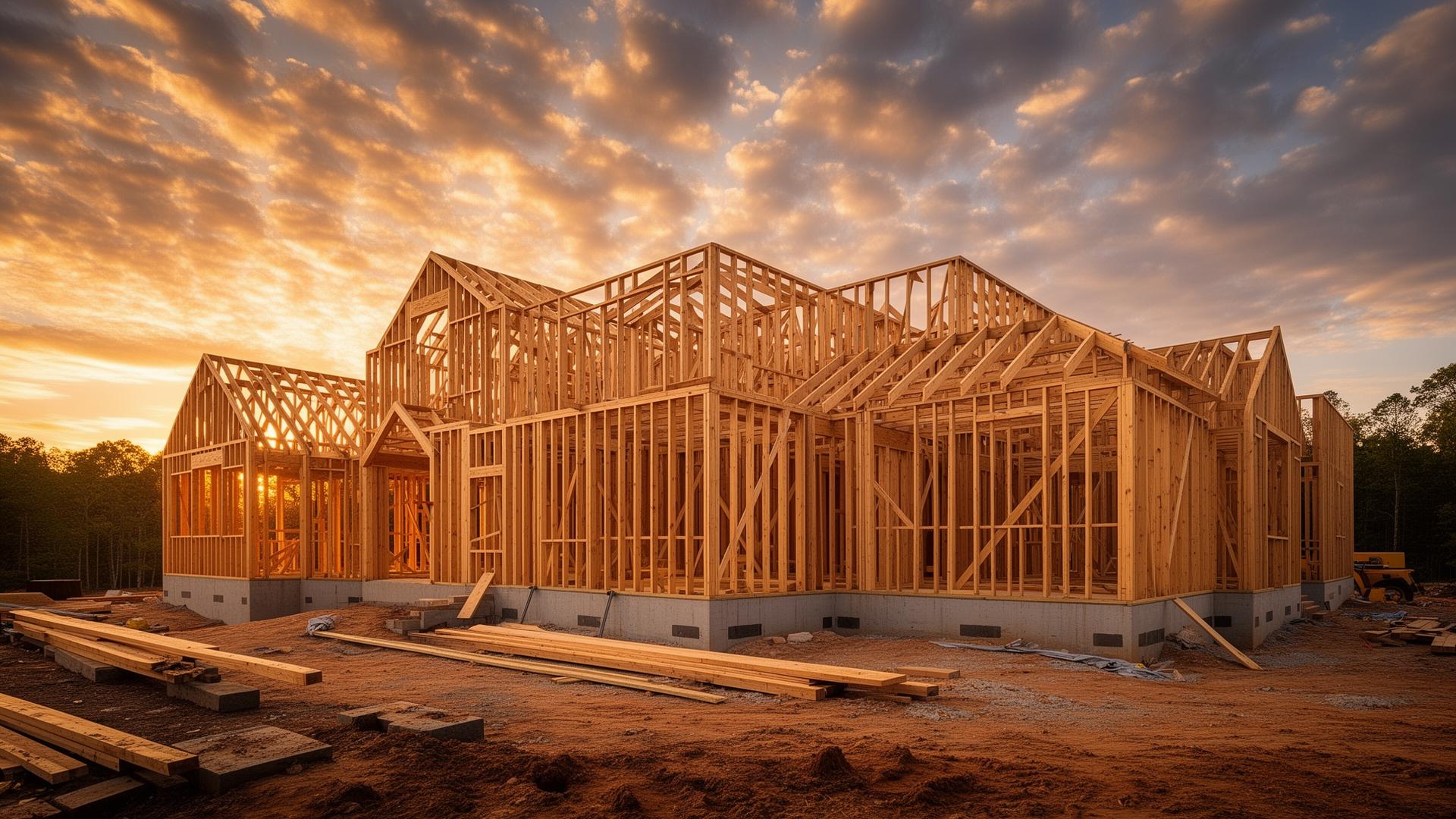 Custom home construction in New Haven, Indiana